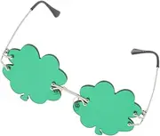 [TOGEVAL] Cool Irish Eyeglasses St Patricks Day Accessory Fun Shamrock Design Sunglasses
