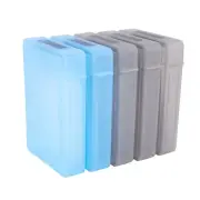 2X(5 PCS 3.5 "Portable IDE Sata D External Case Hard Drive Case Hard Case Plas