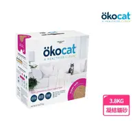 在飛比找momo購物網優惠-【Okocat 美國安可】凝結木屑貓砂-仿礦細柔3.8KG(