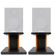 Rockville 8” Wood Studio Monitor Speaker Stands For Samson MediaOne BT4