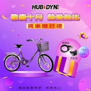 【HUB & DYNE】26吋21速鐵寶馬登山車(百分百組裝)