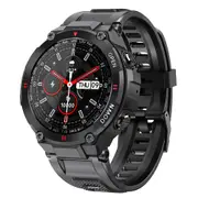 Rugged Outdoor Waterproof Bluetooth Smart Watch Fitness Activity Tracker Pedometer With Heart Rate Monitor