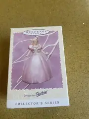 Collectable 1996 Hallmark Keepsake Ornament Springtime Barbie, New