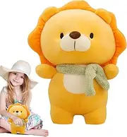 Cuddly Toy | Lion Baby Plush Soft | Stuffed Animal Lion | Soft Animal Stuffed Figure - Doll for Boys and Girls, Plush Pillows, Cuddly Plush Stuffed Toys, Room Decorations