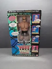 Scott Steiner 12” Inch Tuff Talkin Action Figure Toy Biz WCW WWF 1999 Sealed