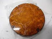 4067254C2 INTERNATIONAL BUS 7" ROUND AMBER PARK TURN SOUNDOFF LIGHT