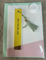 Hallmark Signature Card w/ Envelope ~ Includes removable bookmark