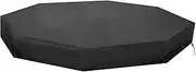 Sandbox Cover,Sandbox with Cover 84x78x9inch Octagon Sandbox Cover, Waterproof Dustproof Replacement Sand Box Cover with Drawstring for Outdoor