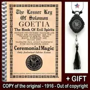 Antique Book Grimoire Magic Rare Esoteric Manuscript Occultism Goetia Kabbalah 1
