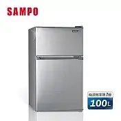 SAMPO 聲寶 一級能效雙門冰箱 - 100公升 (SR-B10G)