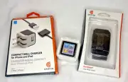 Brand new Apple iPod nano 6th Generation 8GB - Silver MC525LL/A Bundle