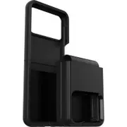OtterBox Samsung Galaxy Z Flip4 5G (6.7') Symmetry Series Flex Antimicrobial Case - Black (77-90417)