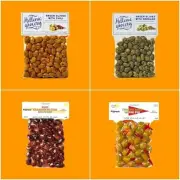 Greek Olives, Kalamata & Green, 4 Choices (Boukovo/Oregano), 250 g (8.82 oz)