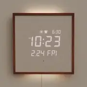 Wooden Frame LED Silent Wall Clock with Remote, Backlit Nightlight, Modern Digit