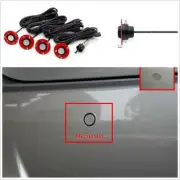 Car 4x Silver 16mm Parking Sensor + Reverse Backup Assistant Radar Alarm System (for: Daihatsu)