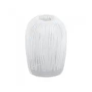 Etched Glass Shade Small in Clear Superlux Lighting - Q908