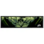 MARVEL Hulk Rubber Backed Bar Runner Mat Rubber Man Cave Christmas Birthday Gift