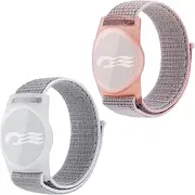 2 Packs Princess Cruise Medallion Holder,Compatible For Princess Cruise Medallion,Breathable Hook&Loop Nylon Sport Style