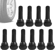 Zibeem Truck Tire Valve Stems | 10X Motorcycle Tire Valve Stem - Airtight Automotive Tools Replacement for Standard Vehicle Tyres