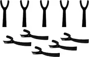 Dentojoy Dental Y-Shape Premium Cheek Retractor Large, Black Colour | Pack of 10 Pcs