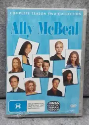 NEW: ALLY MCBEAL Season 2 TV Series 6 Disc DVD Set Region 4 PAL Free Fast Post