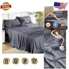 Bamboo King Size Sheet Set - Silky Soft Cooling Bed Sheets for Luxury Sleep