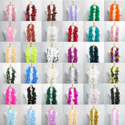 Perial Co Regular Weight Chandelle Feather Boa 72in Long for Costumes