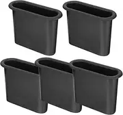 5pcs Speaker Cabinet Port Tubes Improve Bass Response Easy Install Plastic Construction Noise Reduction
