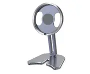 W09 Desktop Phone Holder MagSafe Magnetic Wireless Charging Desktop Phone Holder Portable Folding Stand for IPhone 12