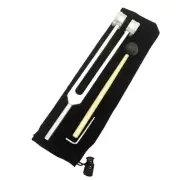 Extended 25cm Ear Cleaning Tuning Fork 128HZ Tuning Fork with Wrench, Cloth2393