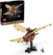 LEGO Icons Leonardo da Vinci’s Flying Machine Model Kit for Adults, Office or Home Room Decor Building Set, 3D Puzzle for Men and Women who Love History 10363
