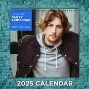 Bailey Zimmerman 2025 Wall Calendar, 12-Month Country Music Star Edition