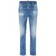 [Dsquared2] Dsquared2 Distressed Skinny Jeans 38 IT BLUE