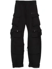 [The Attico] long faded track pants 40 Black