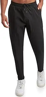 [Spyder] Mens Golf Pants - Lightweight Stretch Wind and Water Resistant Tech Work Dress Pants for Golf Hiking Athleisure (S-XL)