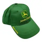 John Deere Cap SnapBack Green Denim Hat Patch "Nothing Runs Like a Deere"