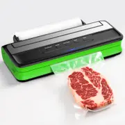 Advwin Vacuum Sealer Machine, 60Kpa Food Sealer with 20 Vacuum Bags, Green