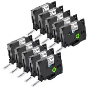 10pk TZe-R231 TZ-R231 Ribbon Tape 12mm 0.47 for Brother P-Touch Embellish P700