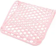 BIUDECO Curling Iron Heat Mat Silicone Hair Straightener Mat Hot Tool Pad Pink