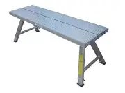 1.75m Aluminium Plasters’ Work Platform Trestle - LOW - DOUBLE WIDTH