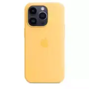 Compatible with Apple Silicone Case MagSafe for iPhone 14 Pro Max - Sunglow