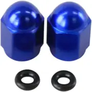 Ballards Blue Billet Valve Caps