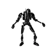1Set Creative Black Robot Building Blocks Toys Children Toys Gifts