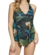 NEW MAGICSUIT MIRACLESUIT Two Piece TANKINI SWIMSUIT 8 $150 Taylor Copy Cat