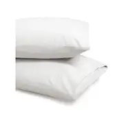 MyHouse Ashton Pillow Case Pack Super Standard 53X76cm - White