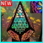 3D Colorful Bohemian LED Night Light Polar Star Large Projection Floor Lamp Hot