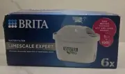 BRITA MAXTRA PRO Limescale Expert Water Filter Cartridge 6 Pack, Original Refill