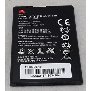 HUAWEI 華為 HB4W1 保證原廠電池 ~~適用Ascend Y210,G510,G525