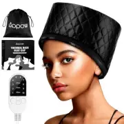 Heat Cap for Deep Conditioning: 10-Level Heats Up Quickly, 3 Time Settings, H...