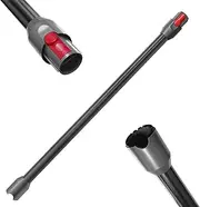 [Qygba] Replacement Parts Extension Tube for Dyson V12 Detect Slim Vacuum Cleaner, Suction Tube Length 74 cm, Tube Replacement for Dyson V10 Digital Slim, Quick Release Extension Rod Accessories (Grey)
